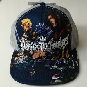 Nwt Disneys Kingdom Hearts Hat Baseball 